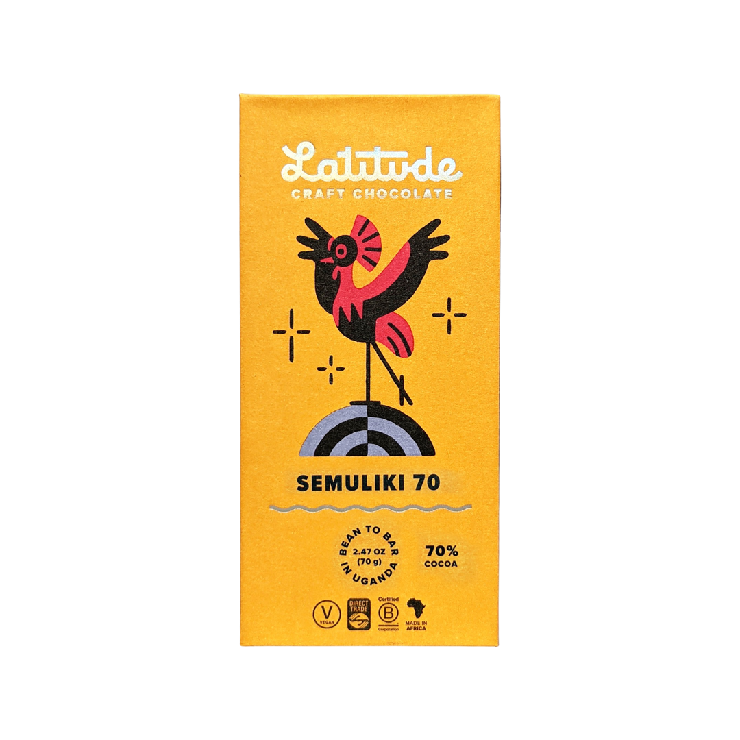 Latitude - Semuliki chocolat noir 70% - OUGANDA