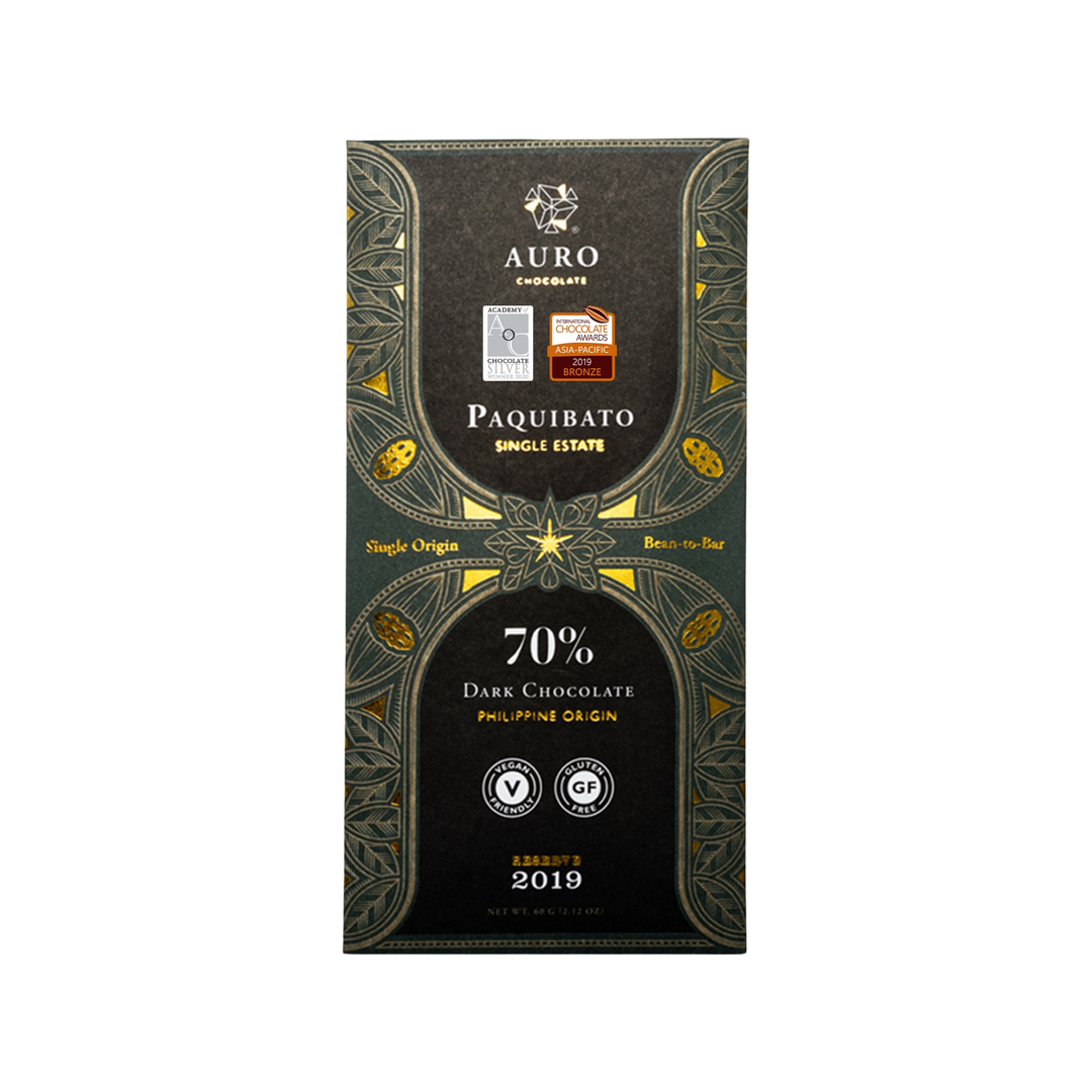 Auro - Chocolat noir 70% Paquibato