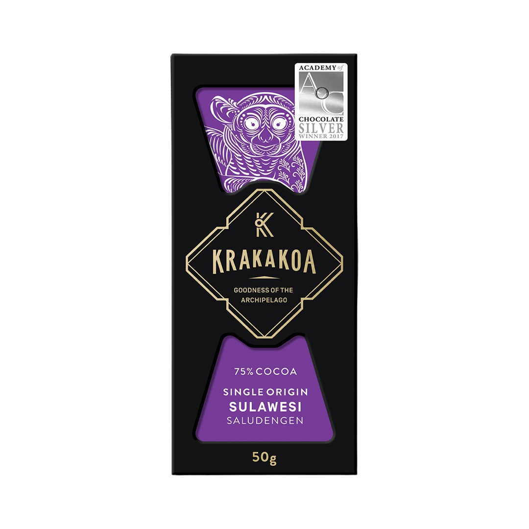 Krakakoa - Chocolat noir 75% Sulawesi - INDONÉSIE