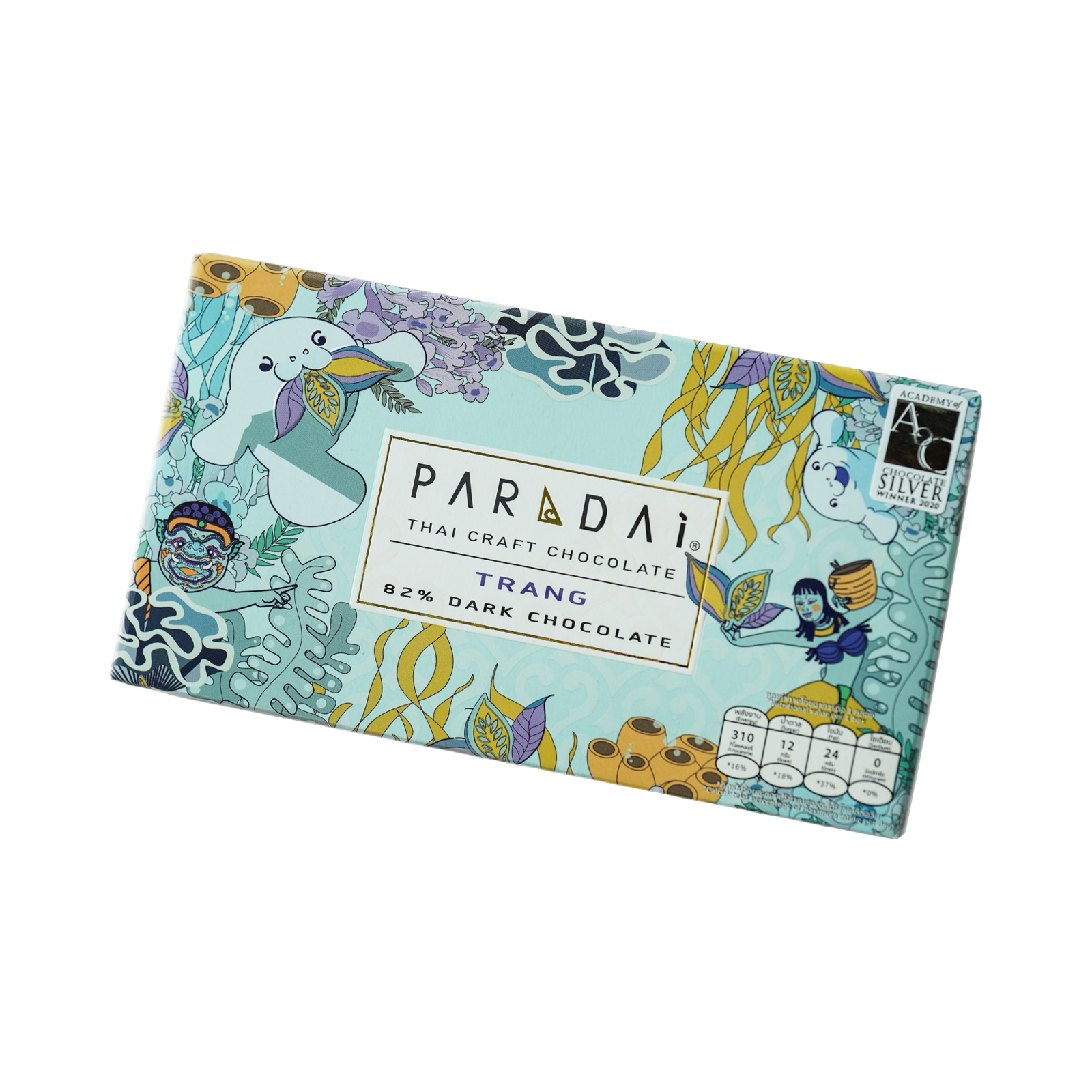 Paradai - Chocolat noir Trang 82% - THAÏLANDE