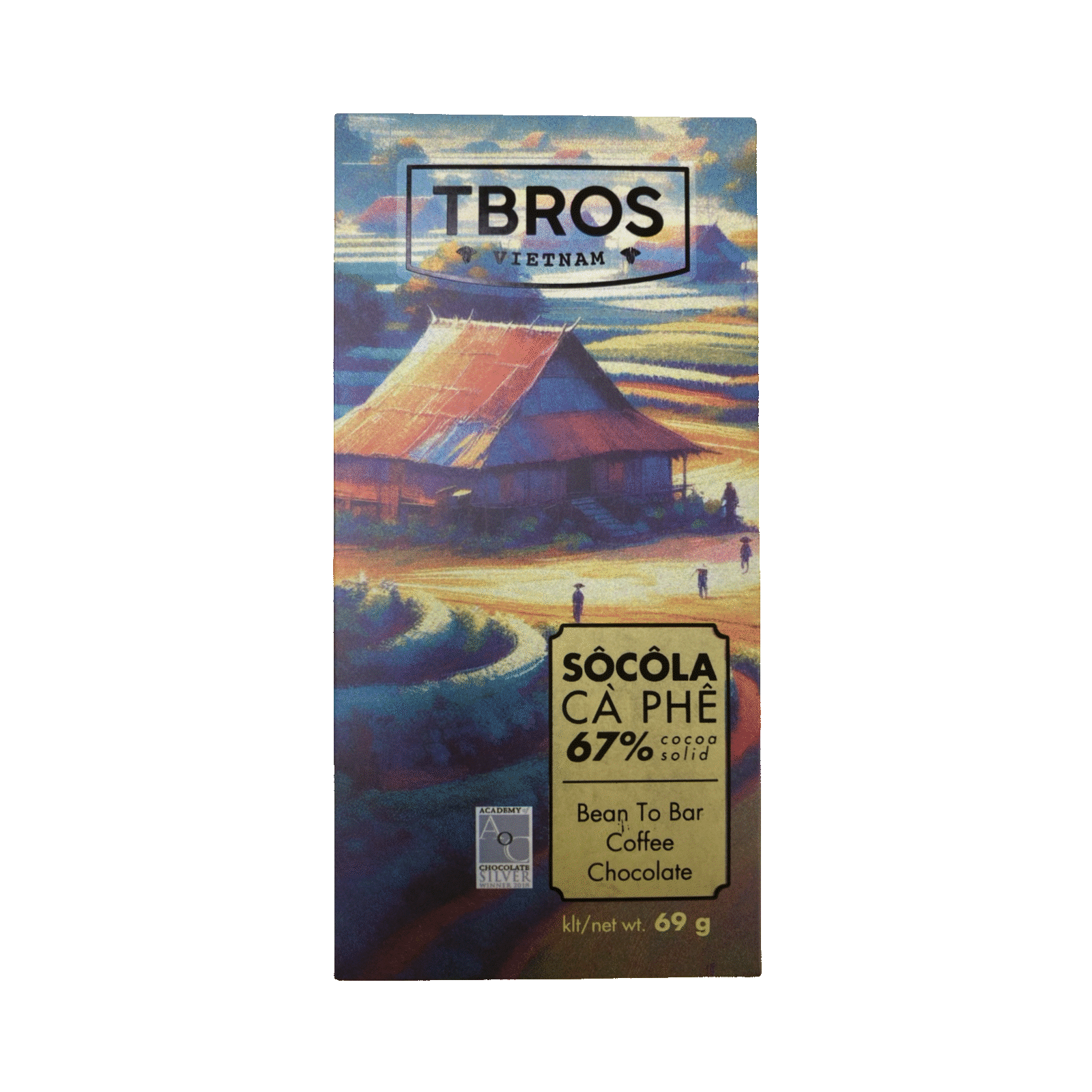 TBros - Chocolat noir 67% au café - VIETNAM