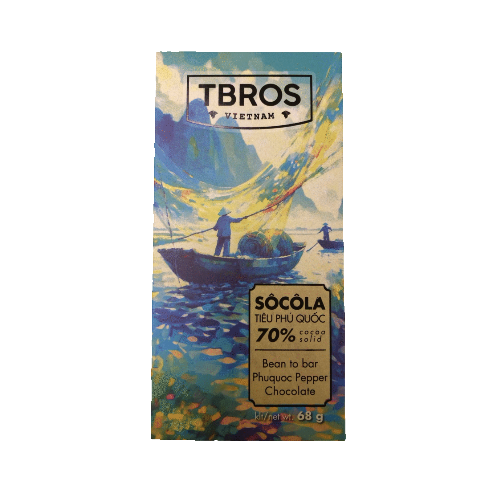 TBros - Chocolat noir 70% au poivre Phu Quoc - VIETNAM