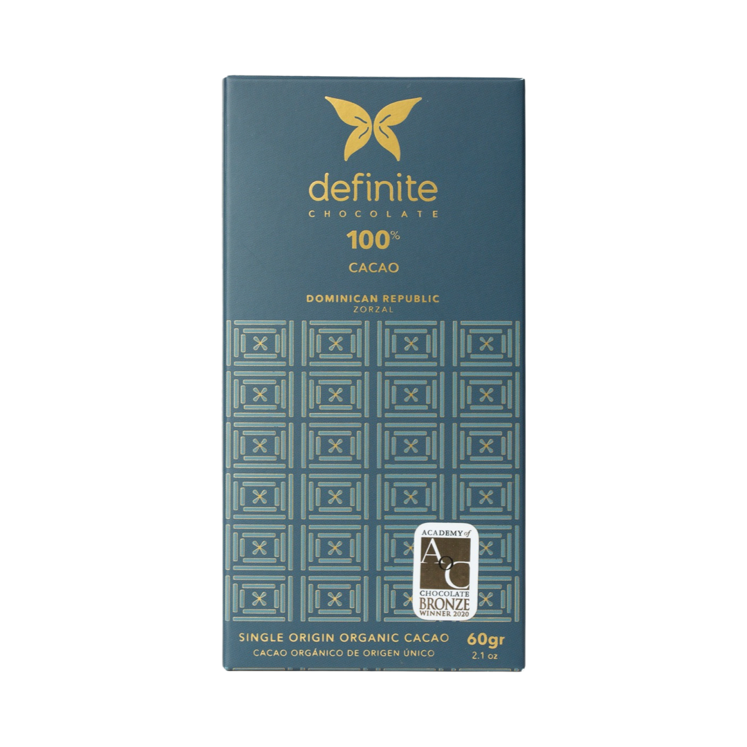 Definite - Chocolat noir 100% Zorzal - RÉPUBLIQUE DOMINICAINE