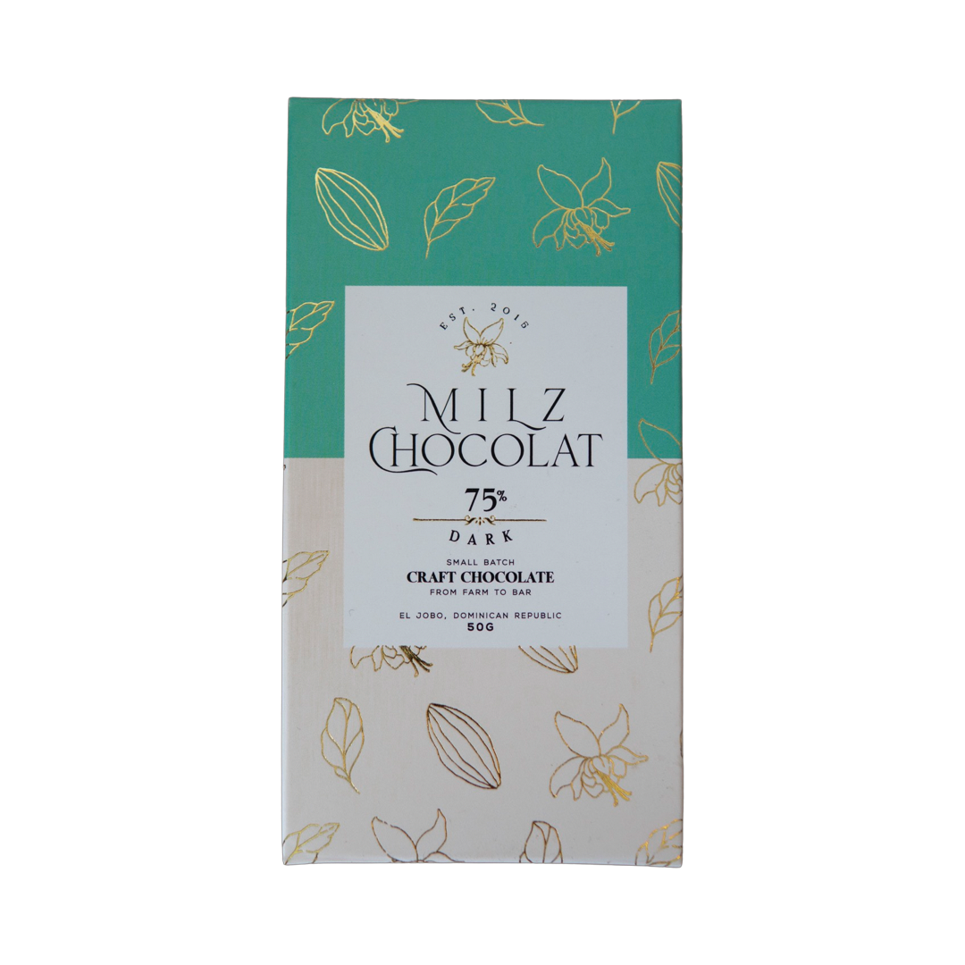 Milz - Chocolat noir 75% - RÉPUBLIQUE DOMINICAINE