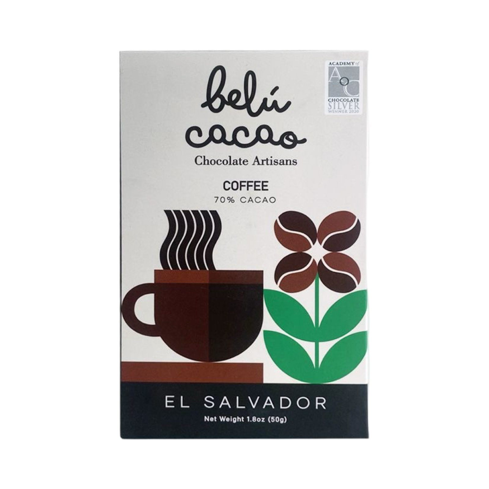 Belú - Chocolat noir 70% au café - SALVADOR