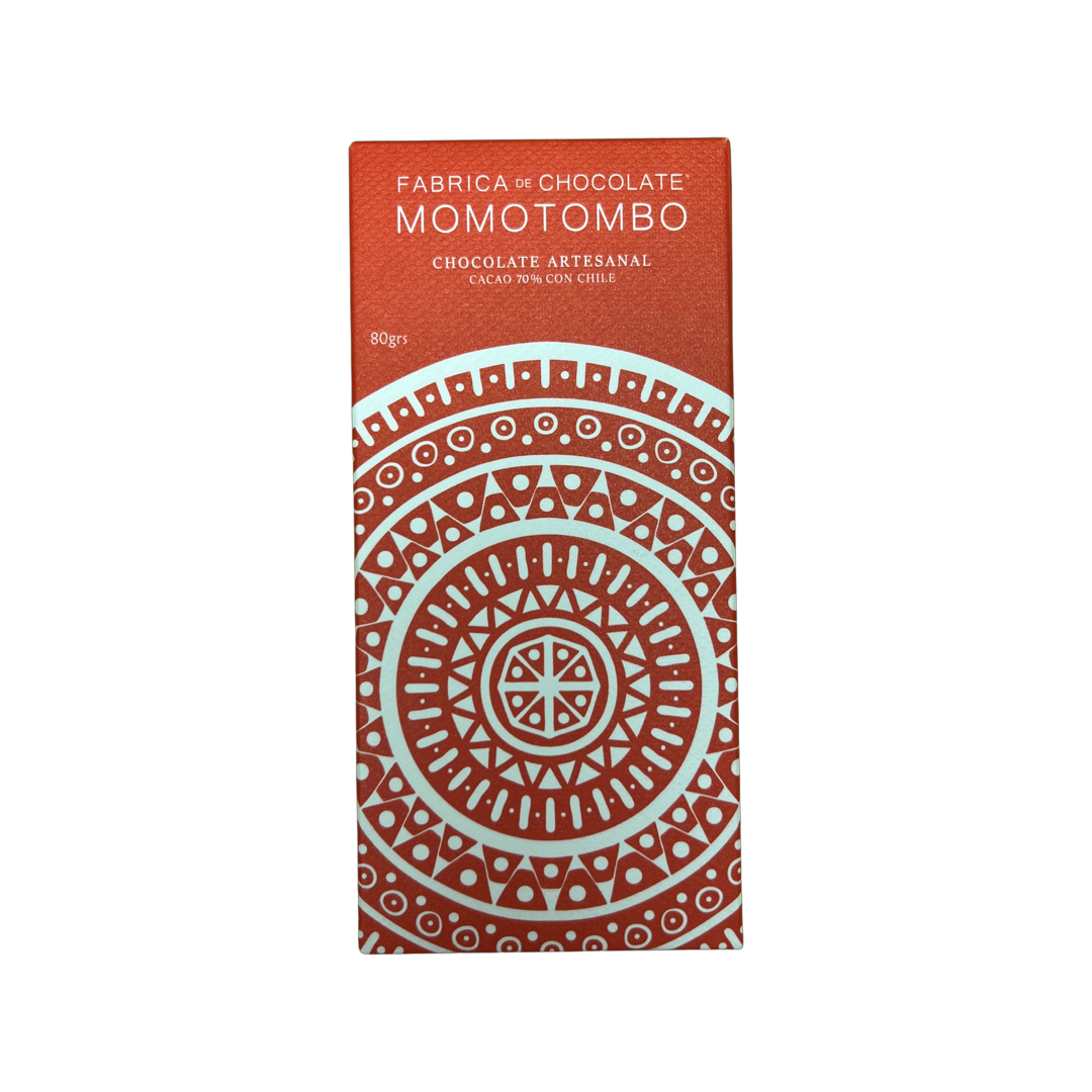 Momotombo - Chocolat noir 70% au piment - NICARAGUA