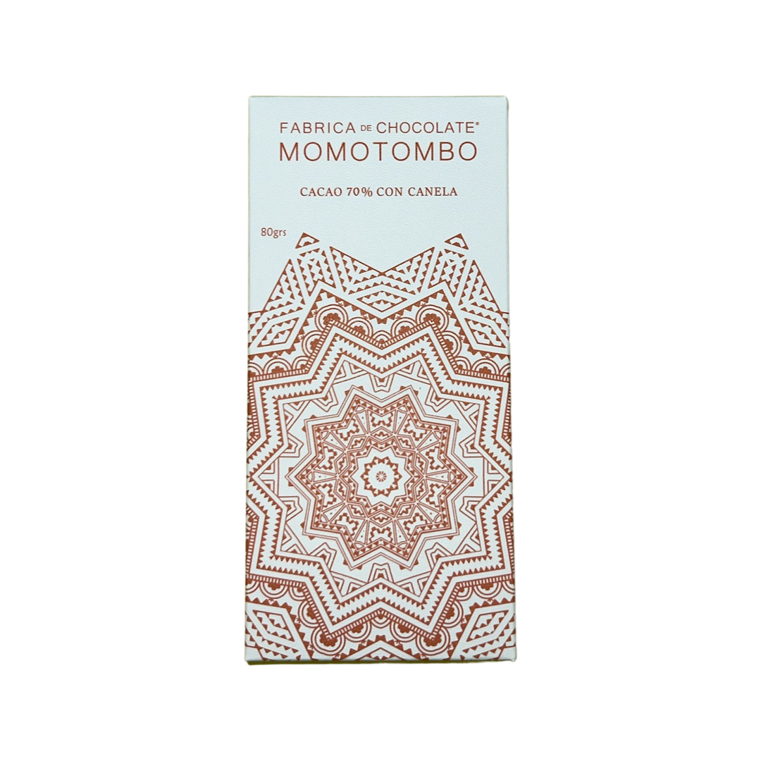 Momotombo - Chocolat noir 70% à la cannelle - NICARAGUA