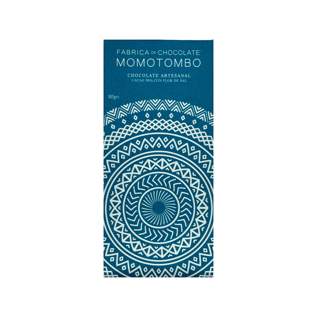 Momotombo - Chocolat noir 70% à la fleur de sel - NICARAGUA