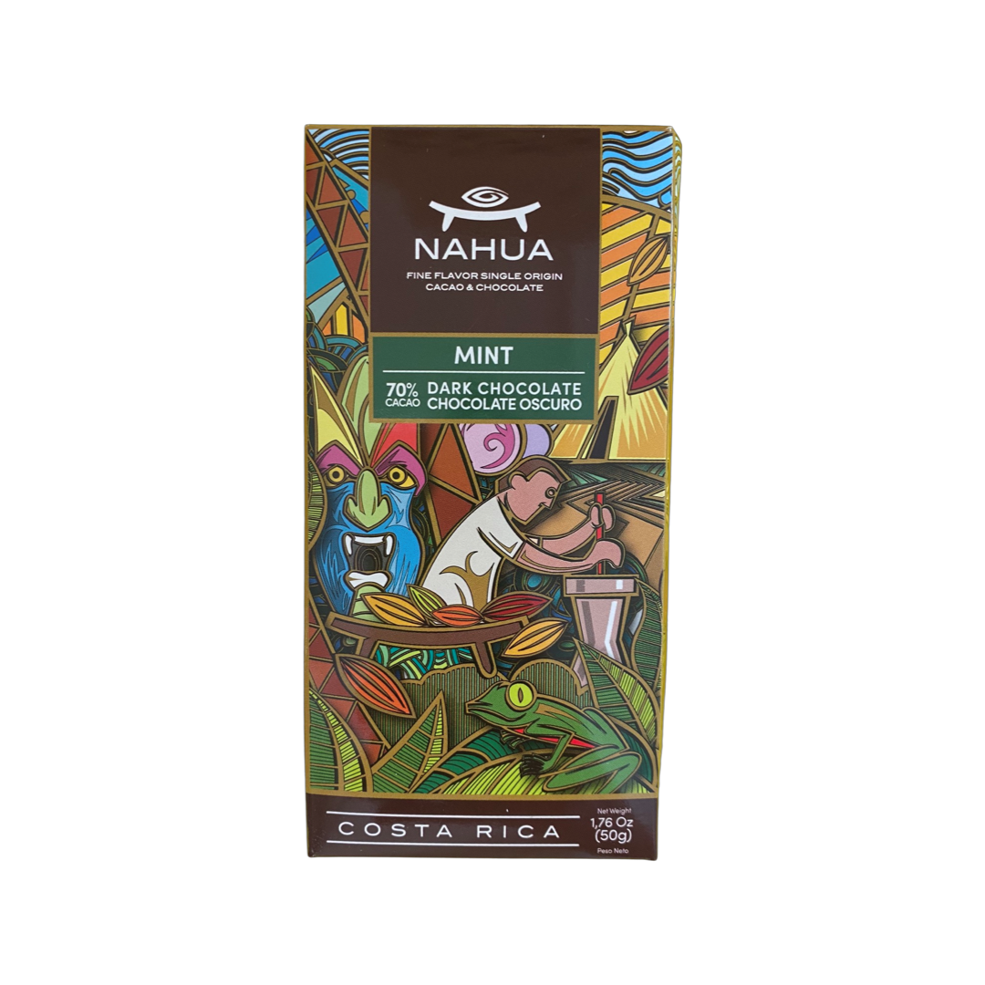 Nahua - Chocolat noir 70% à l'huile de menthe - COSTA RICA