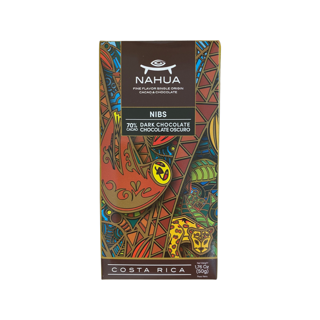 Nahua - Chocolat noir 75% au grué de cacao - COSTA RICA