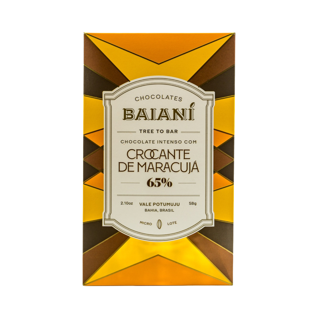 Baianí - Chocolat noir 65% au fruit de la passion - BRÉSIL
