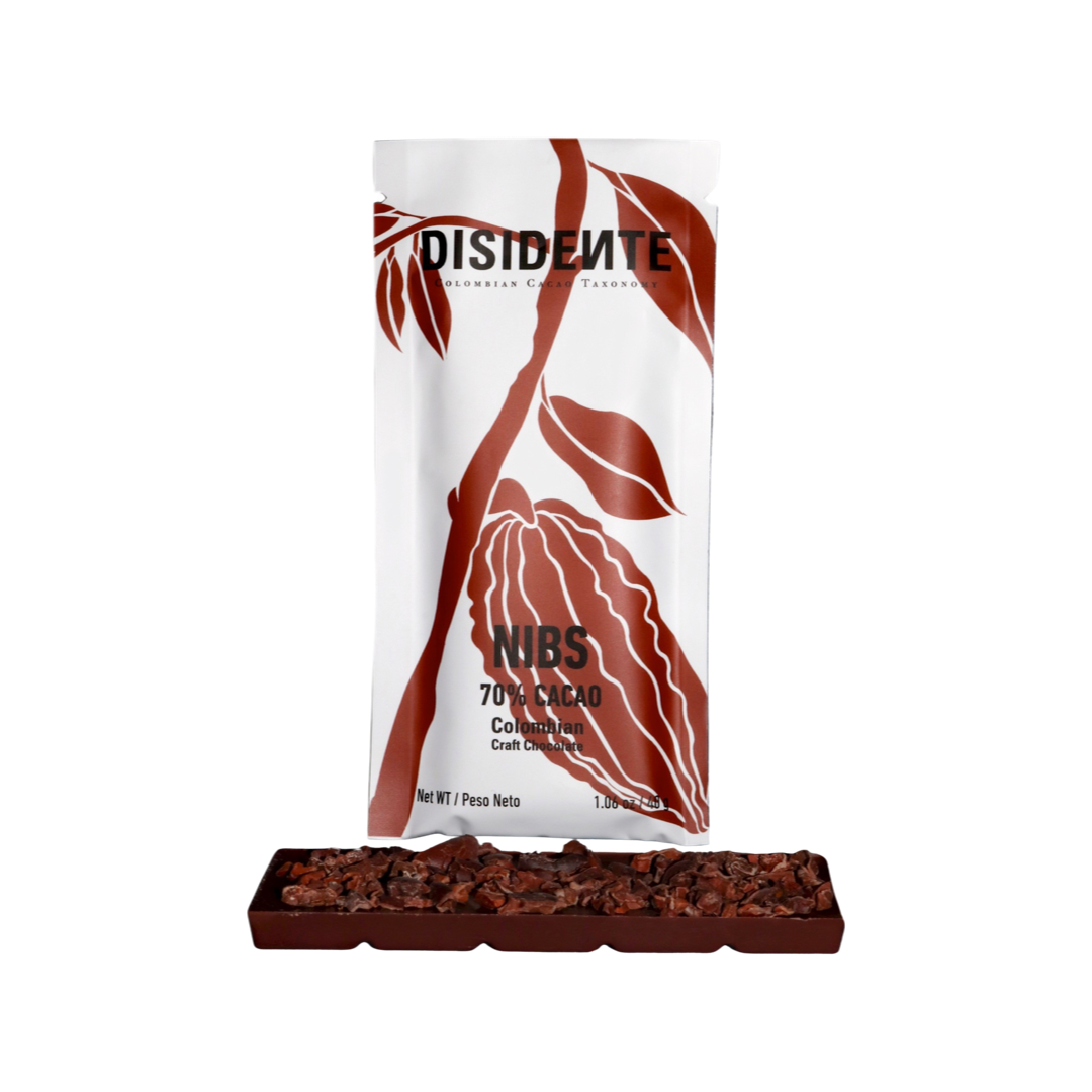 Disidente - Chocolat noir 70% au grué de cacao - COLOMBIE