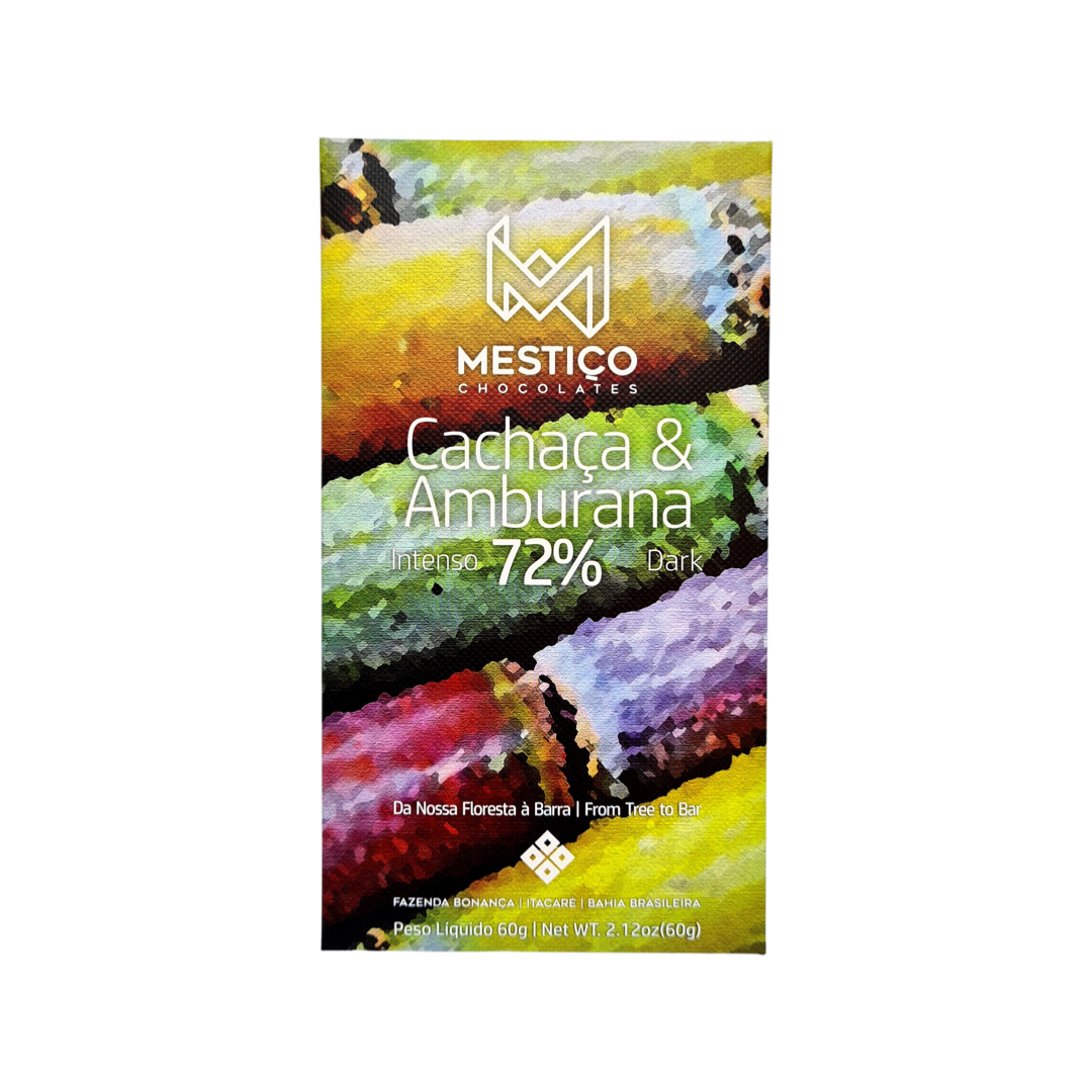 Mestiço - Chocolat noir 72% à la cachaça - BRÉSIL