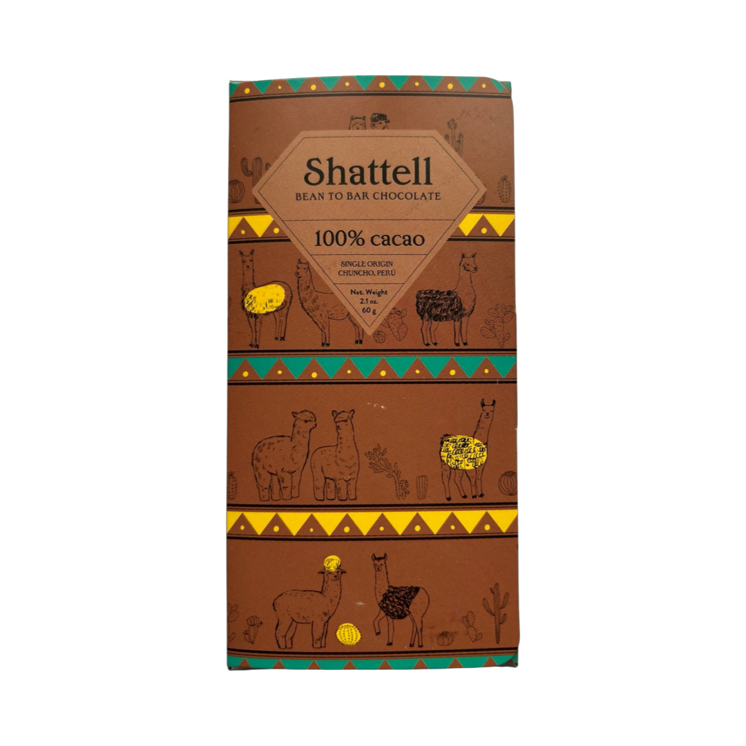 Shattell - Chocolat noir 100% Chuncho - PÉROU